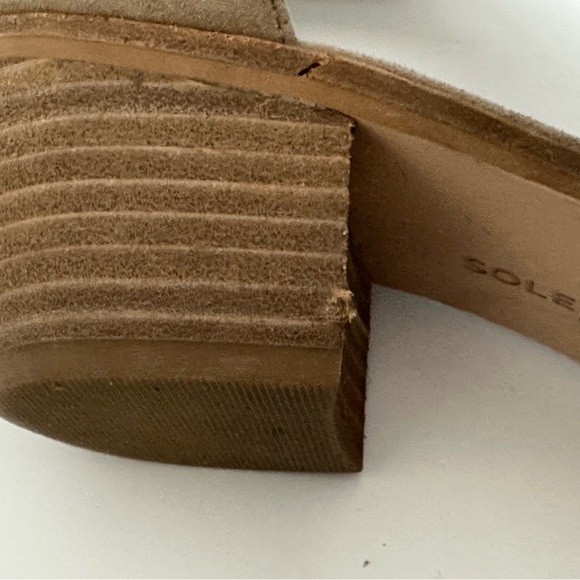 SOLE / SOCIETY Lanette Pointy Toed Booties - Tan - Picture 5 of 7